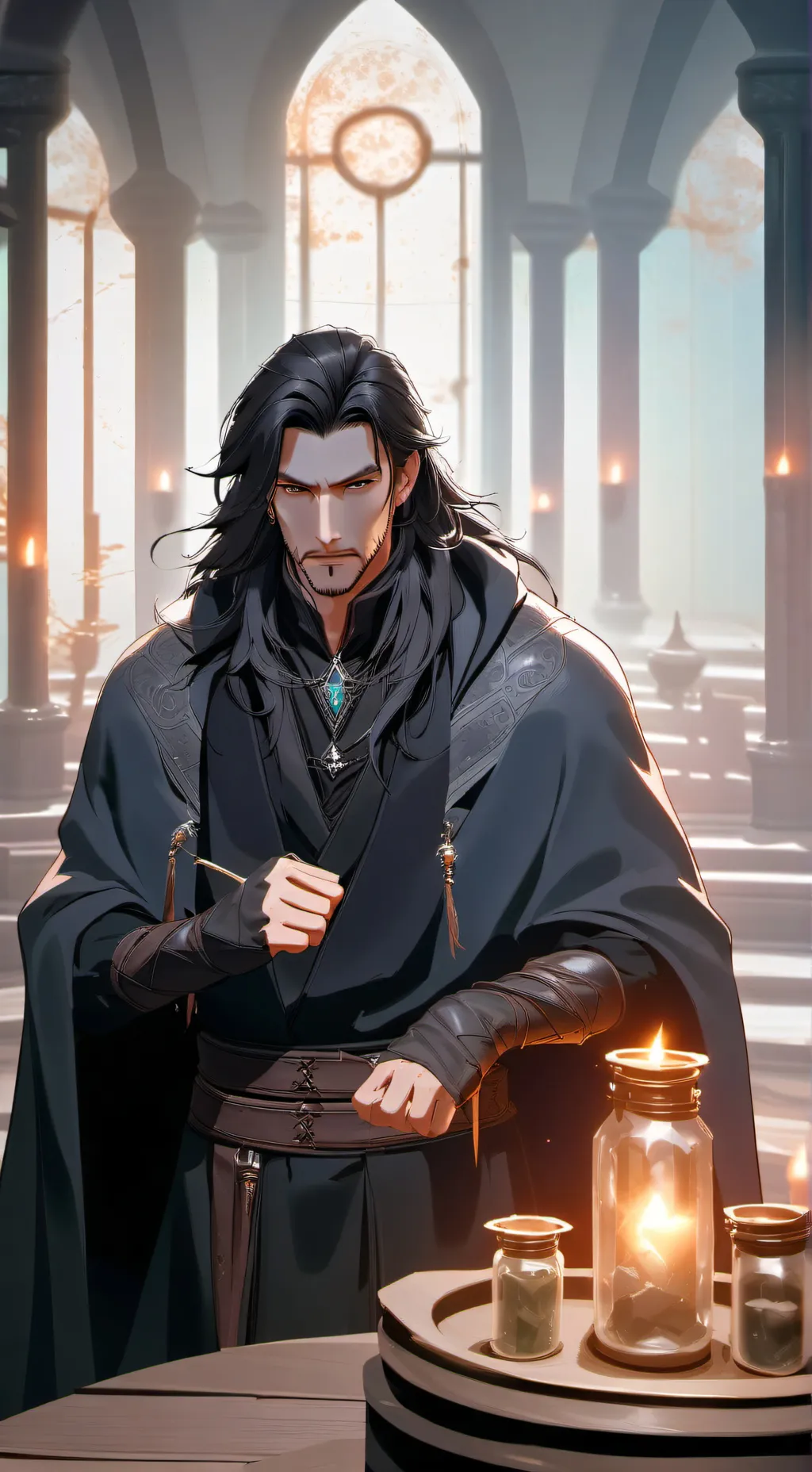 ai character: Severus Rogue background