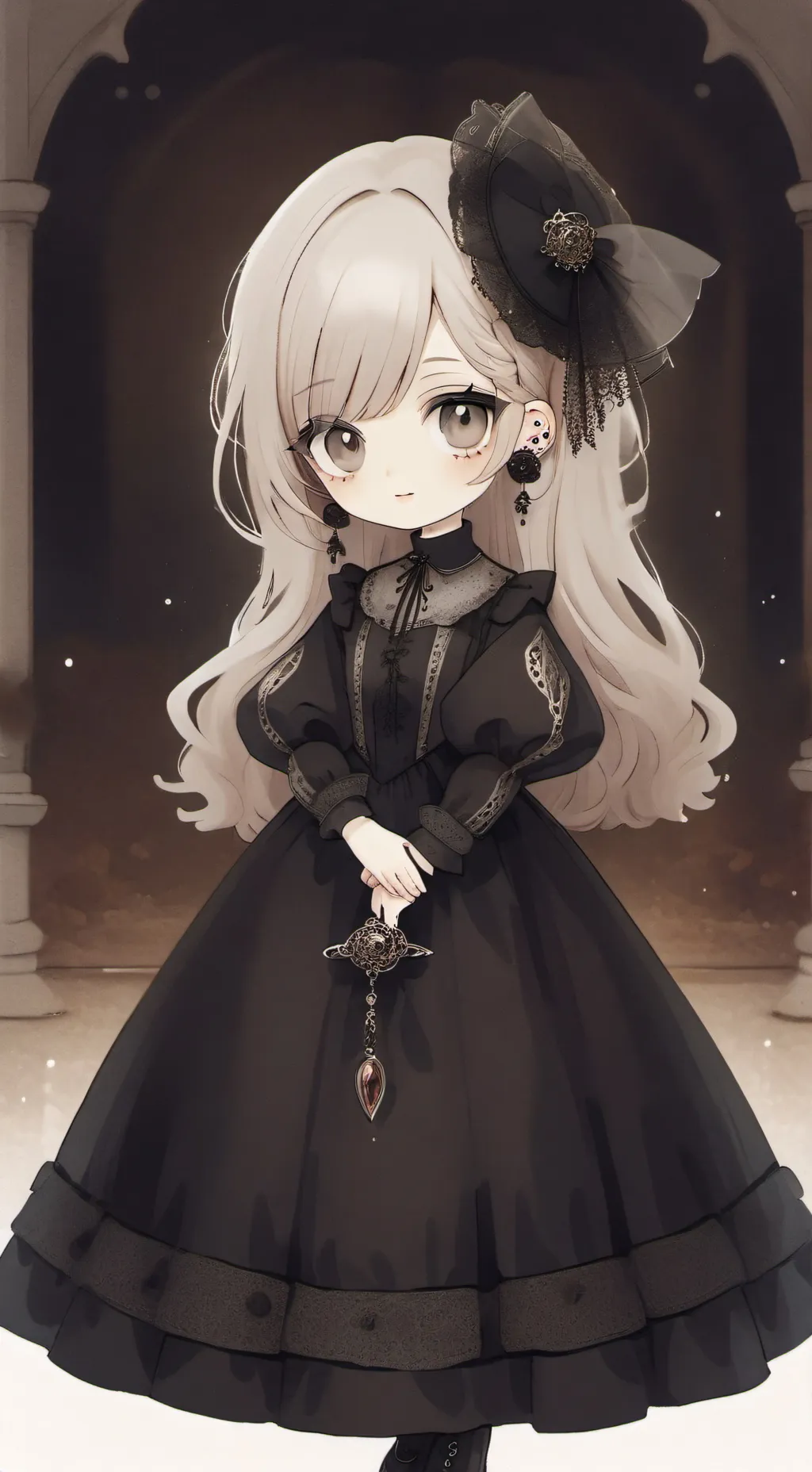ai character: sprunki bebe  background