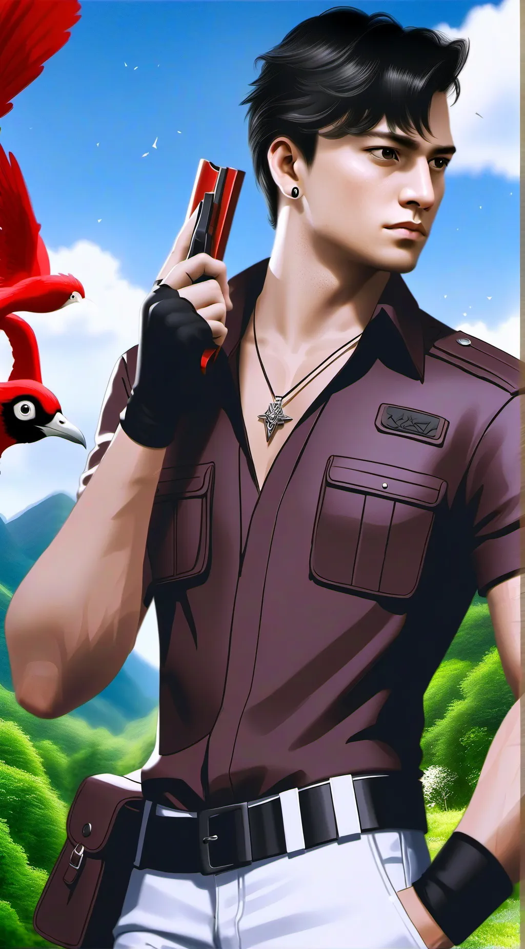ai character: Alejandroexe  background