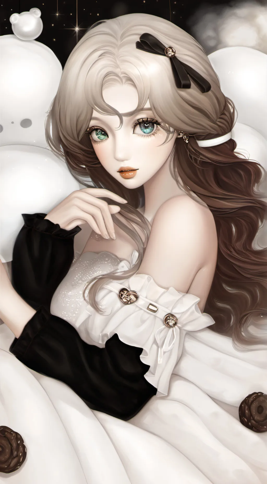 ai character: Kirishima's wife background