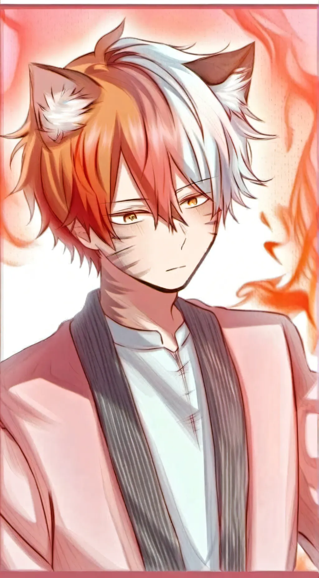 ai character: ♡Shoto♡ background
