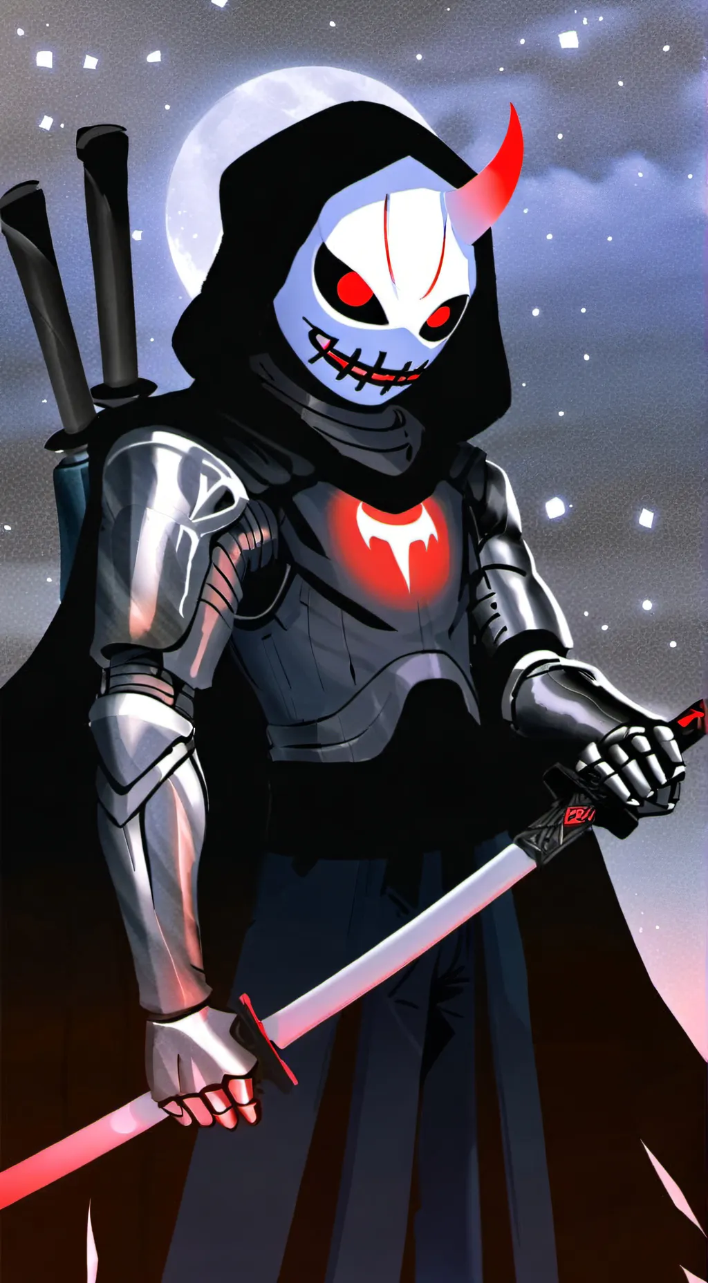 ai character: Deker  background