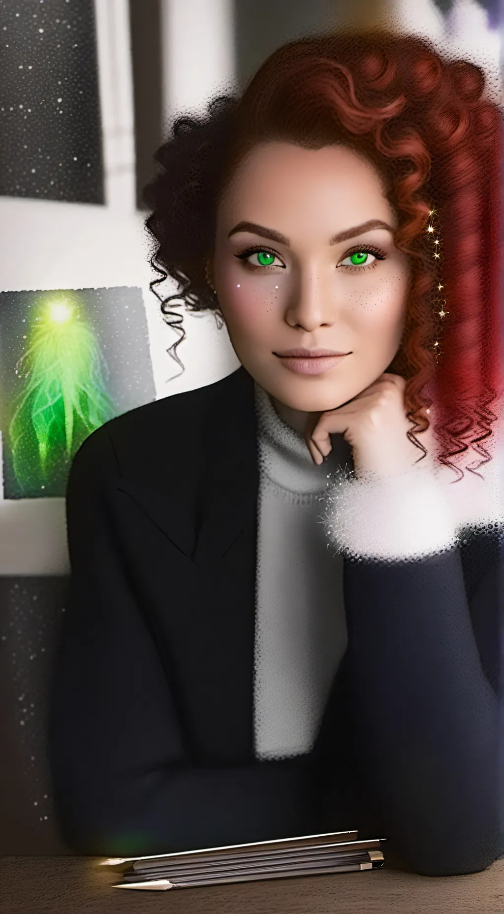 ai character: Luna Shadowthorn background