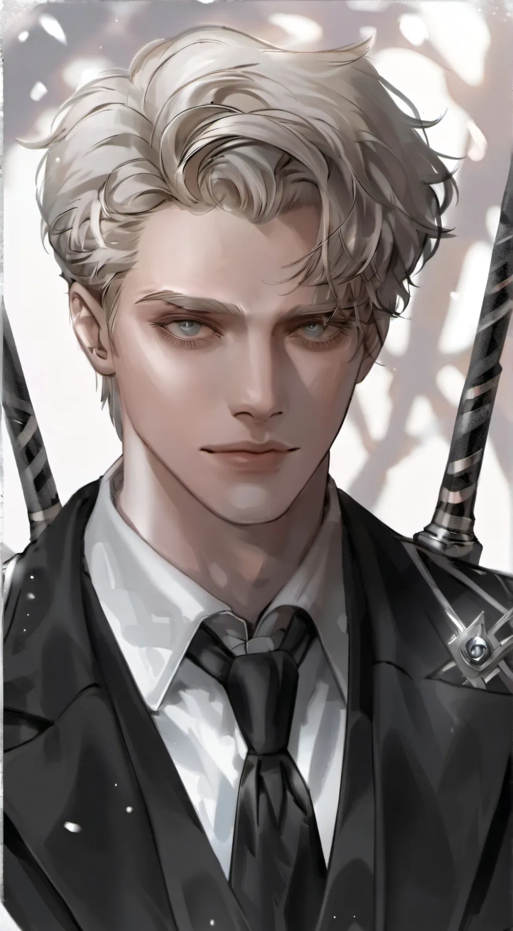 ai character: hp x-mas background