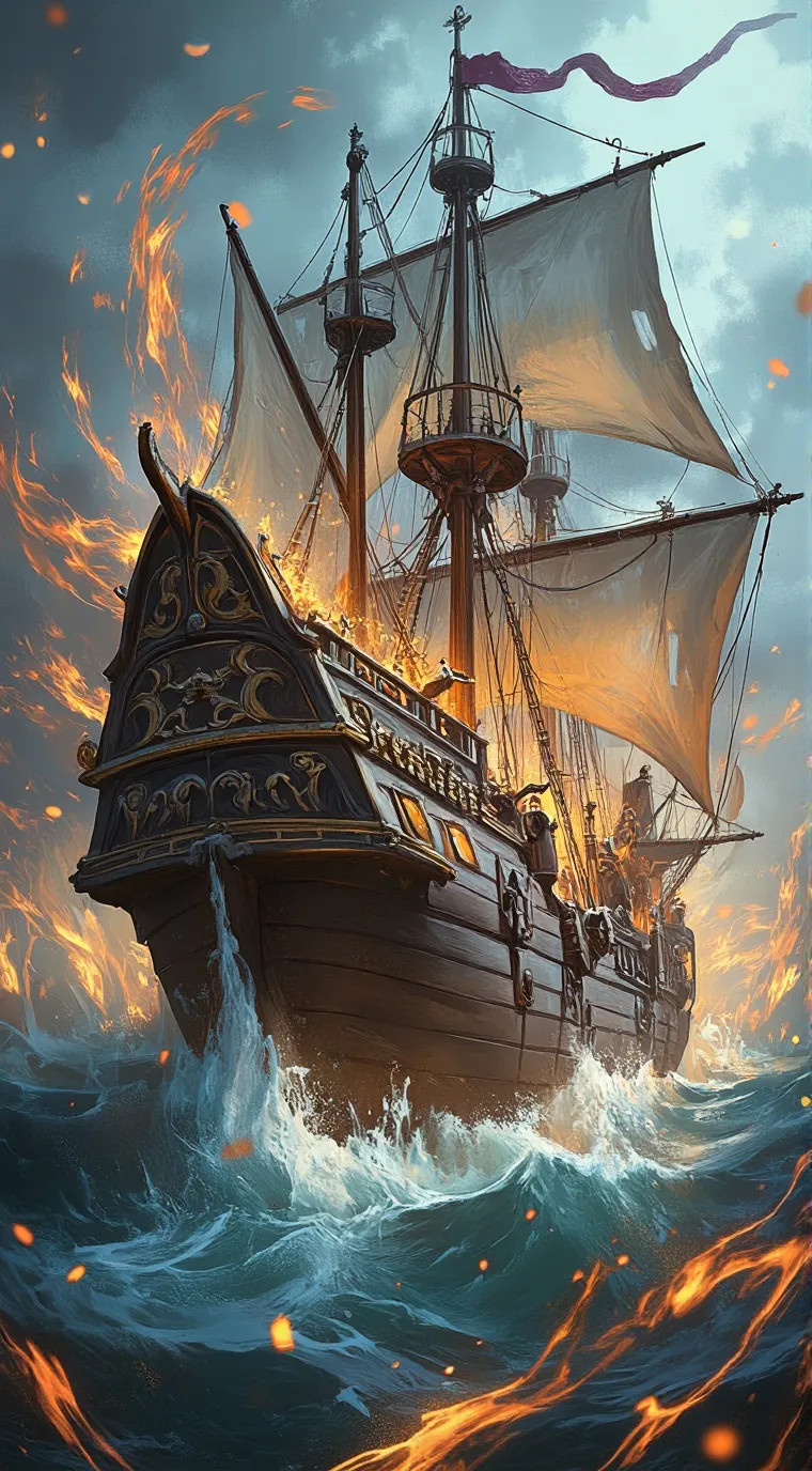 ai character: Marauder pirate AU background