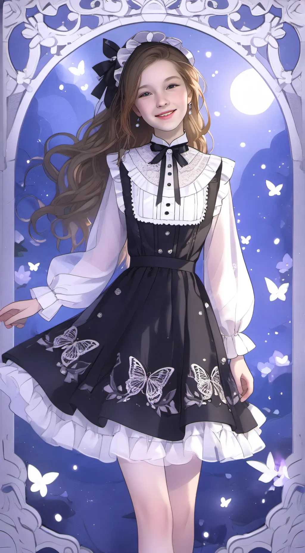 ai character: lily background