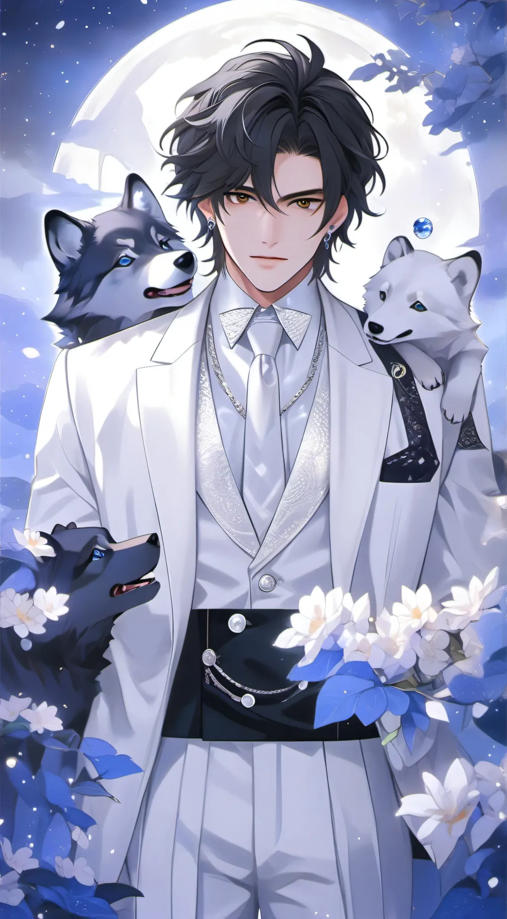 ai character: Axel background