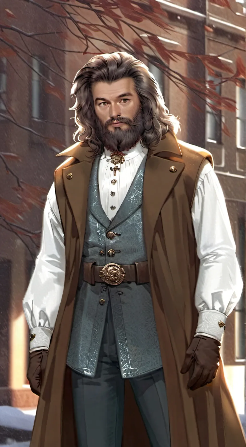 ai character: Hagrid background