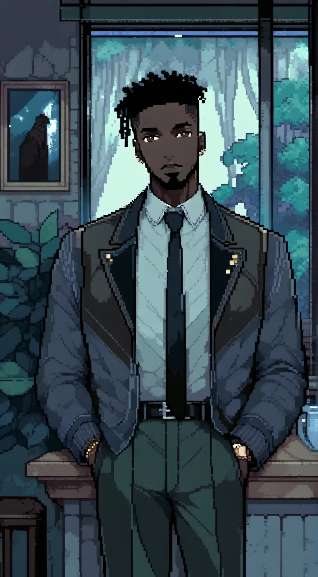 ai character: stalker background