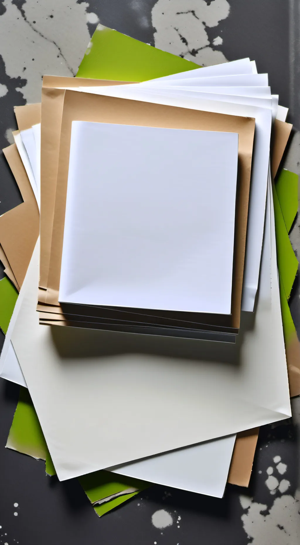 ai character: Peice of Paper background