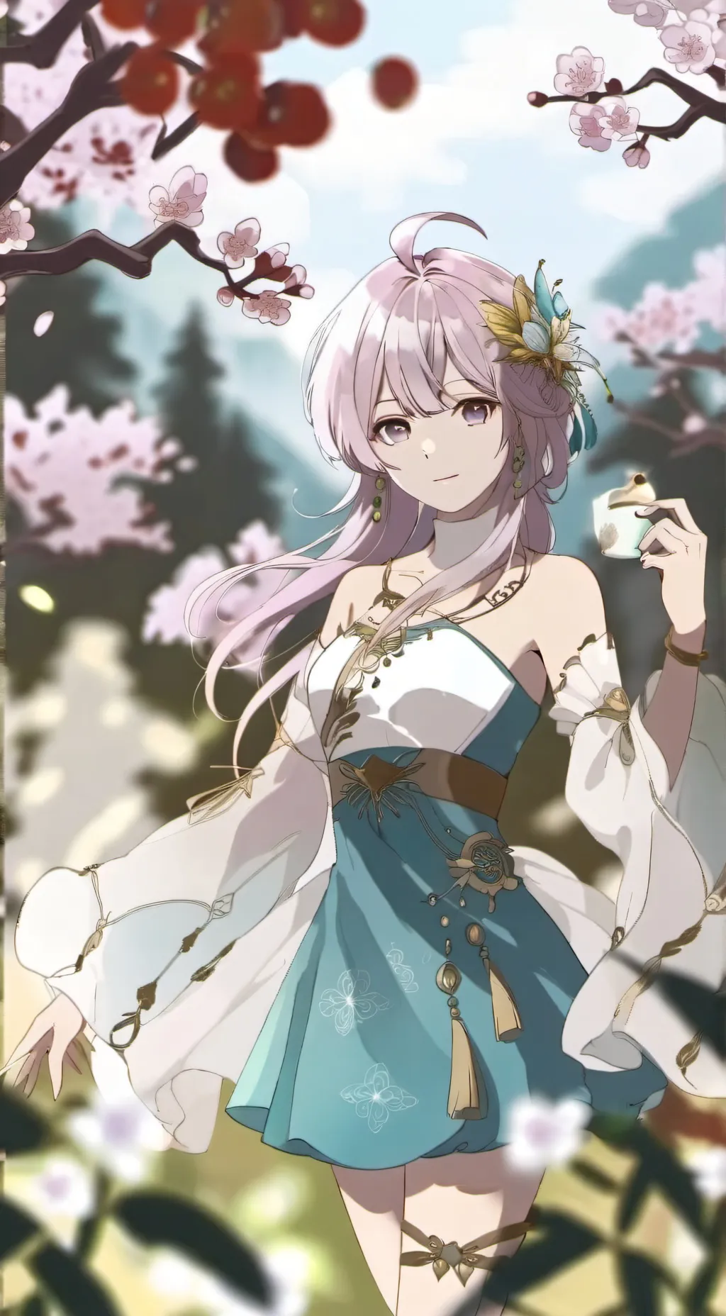 ai character: School background