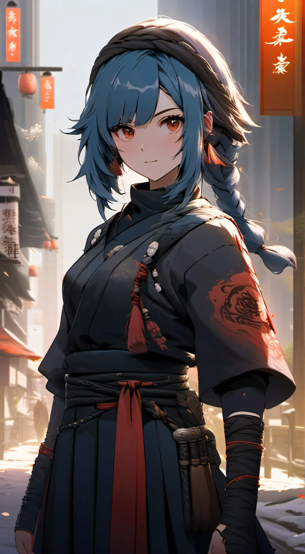 ai character: Kiyumi  background