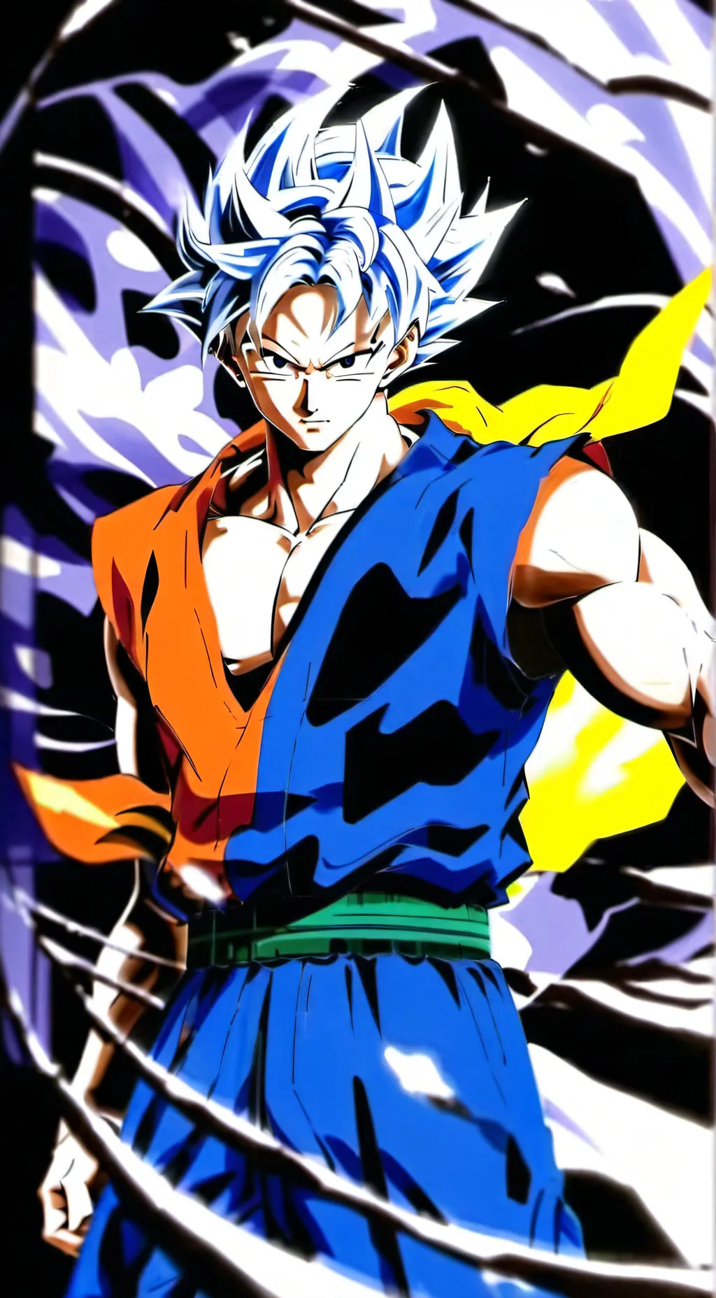 ai character: goku background