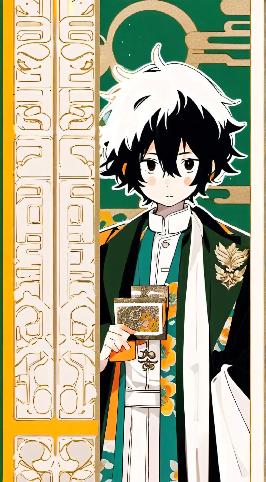 ai character: deku background