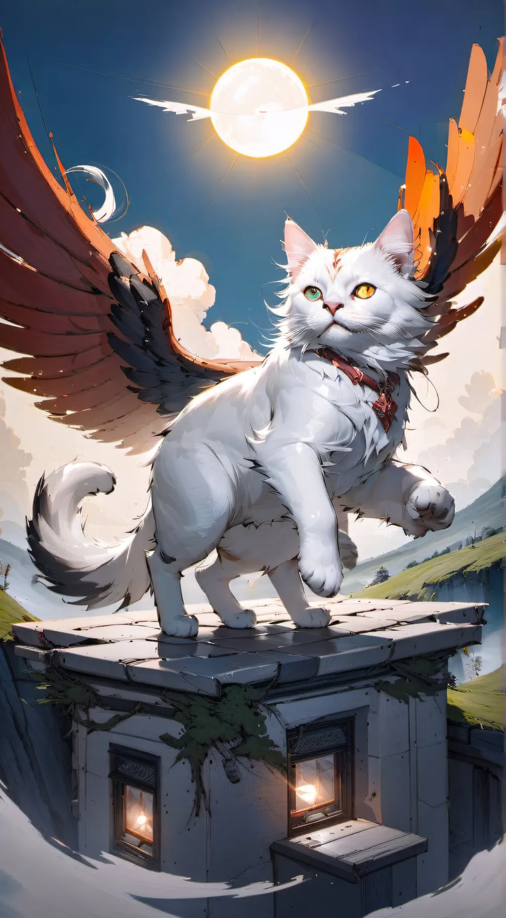 ai character: Twisted vee background