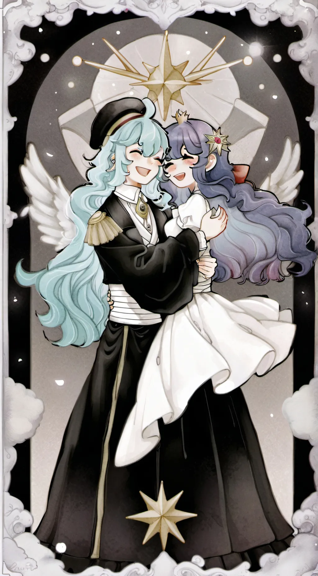 ai character: Urano en celo background