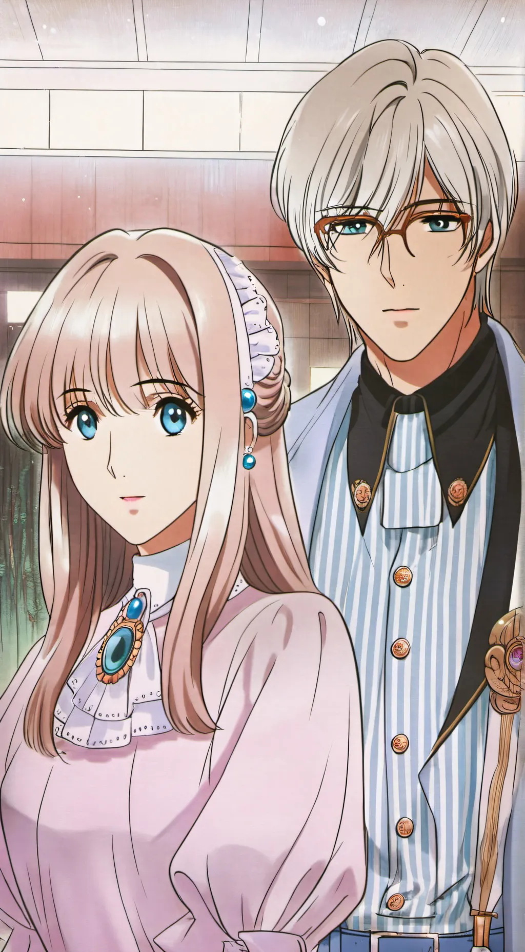 ai character: Mysterious  background