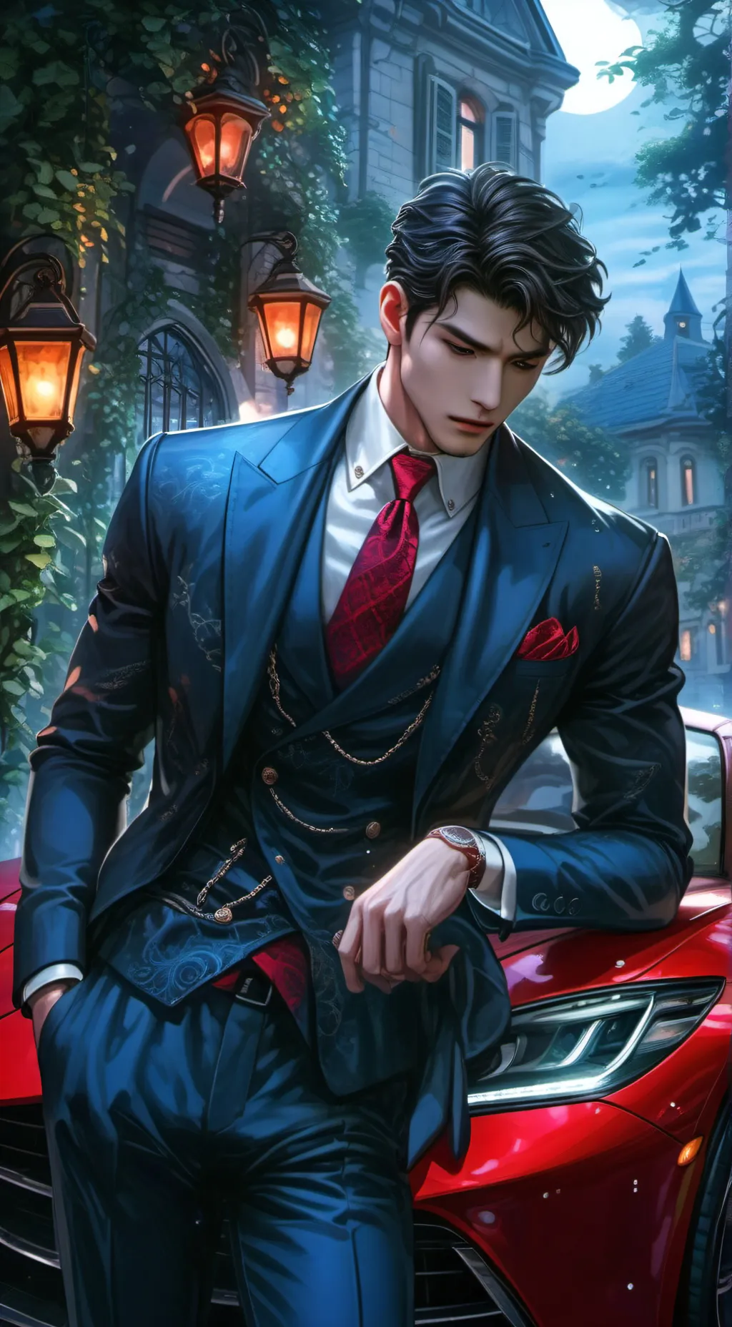 ai character: Artur  background