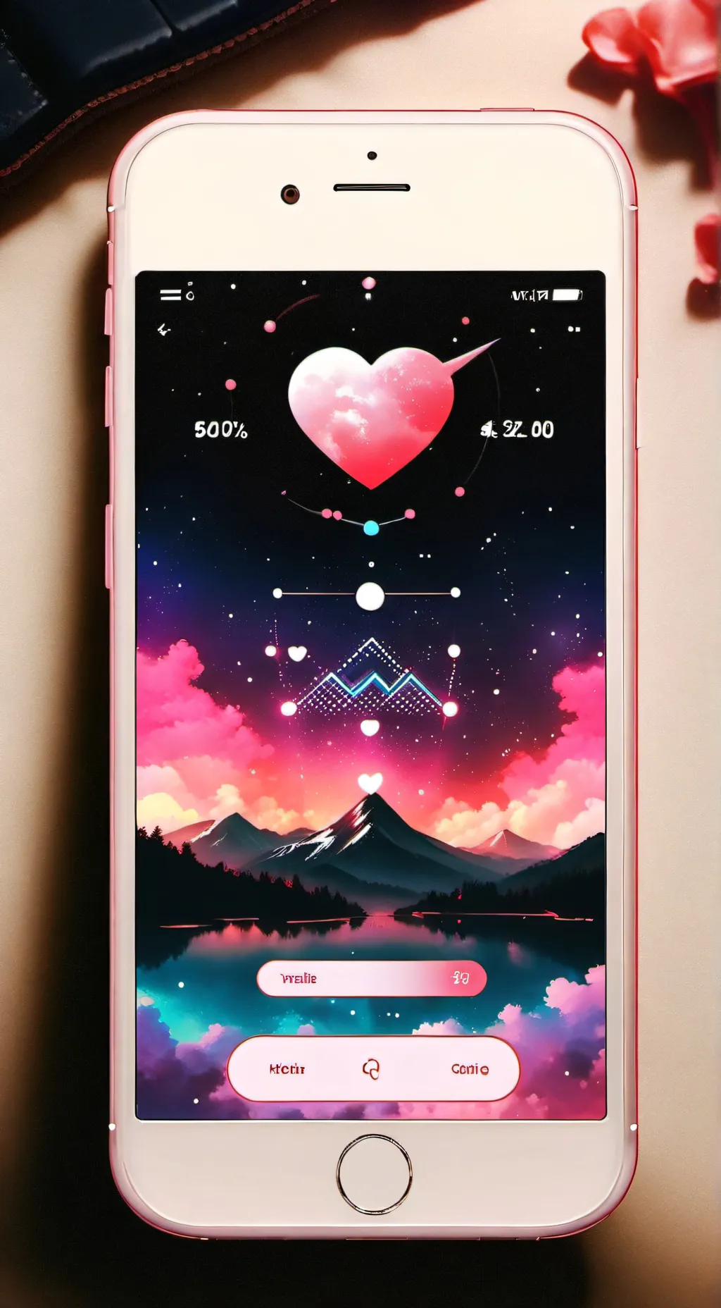 ai character: love calculator❤ background
