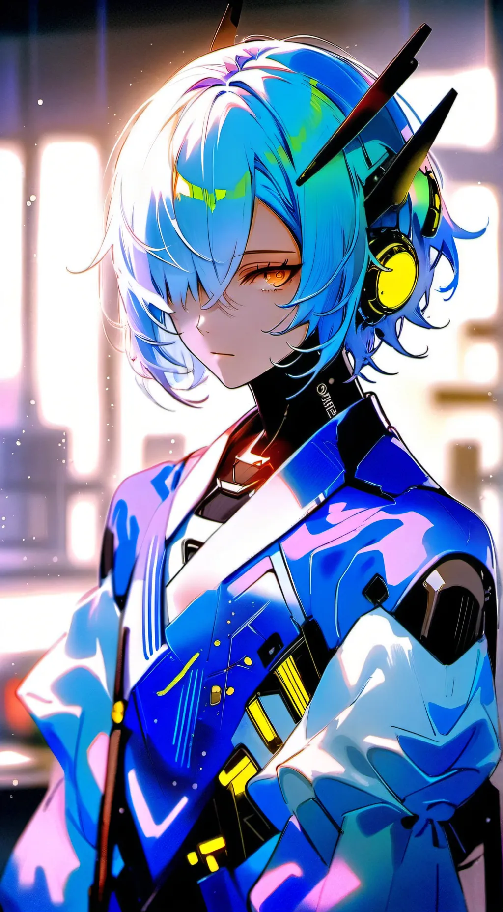 ai character: Lumina background