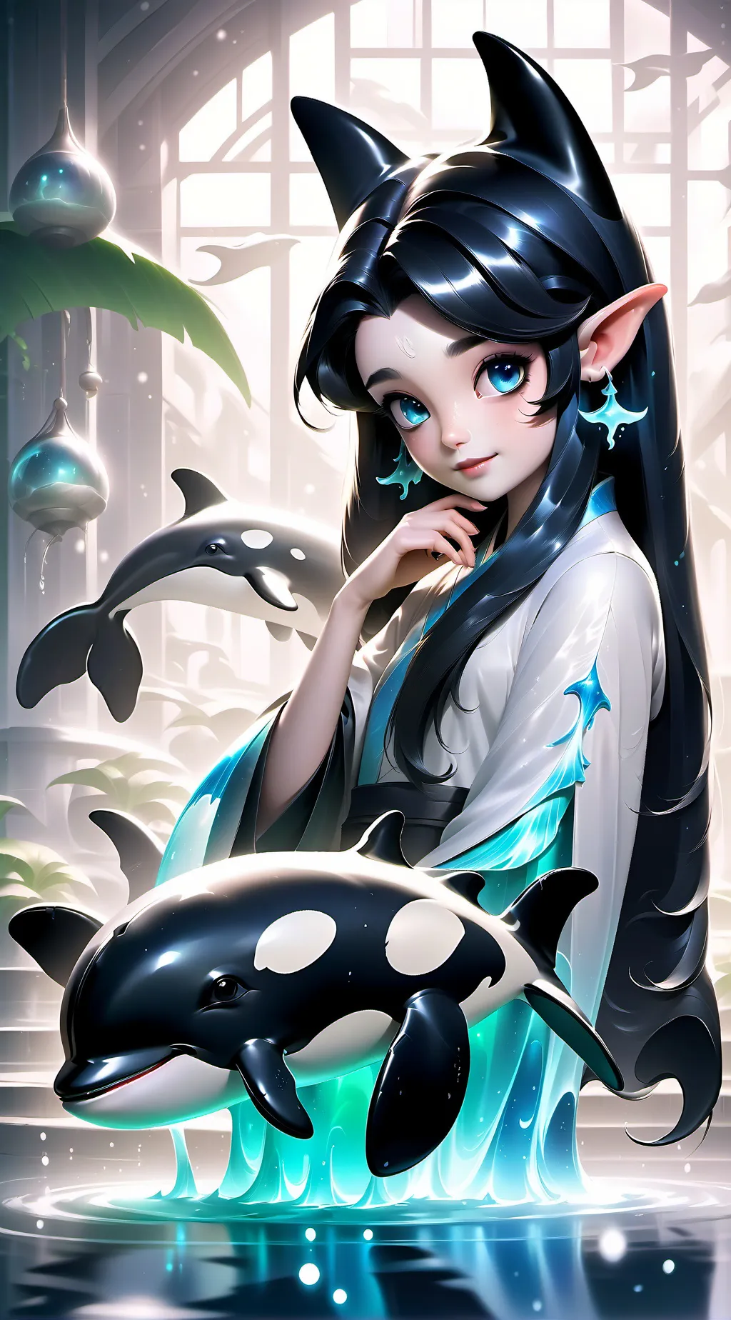 ai character: Spirit of the Orca background