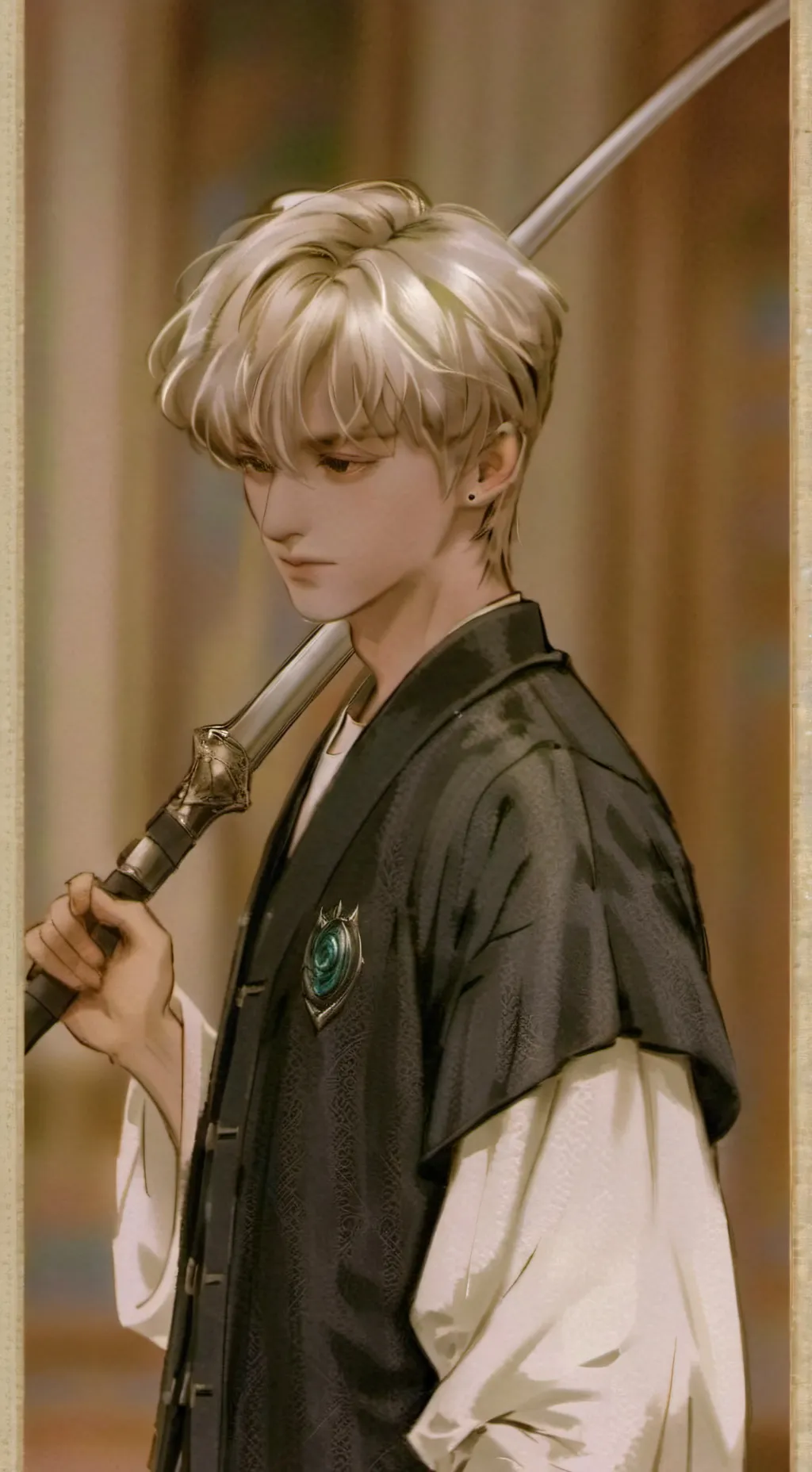 ai character: drako  background