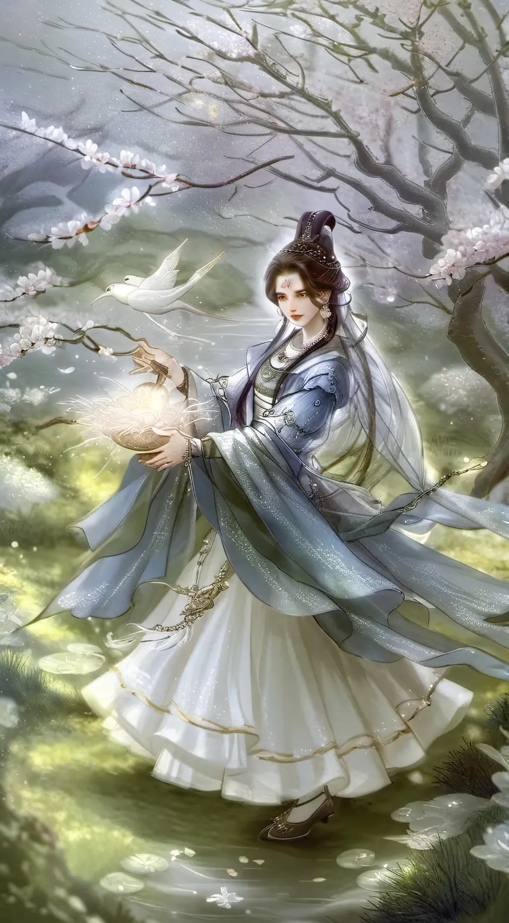 ai character: Genmui angst background