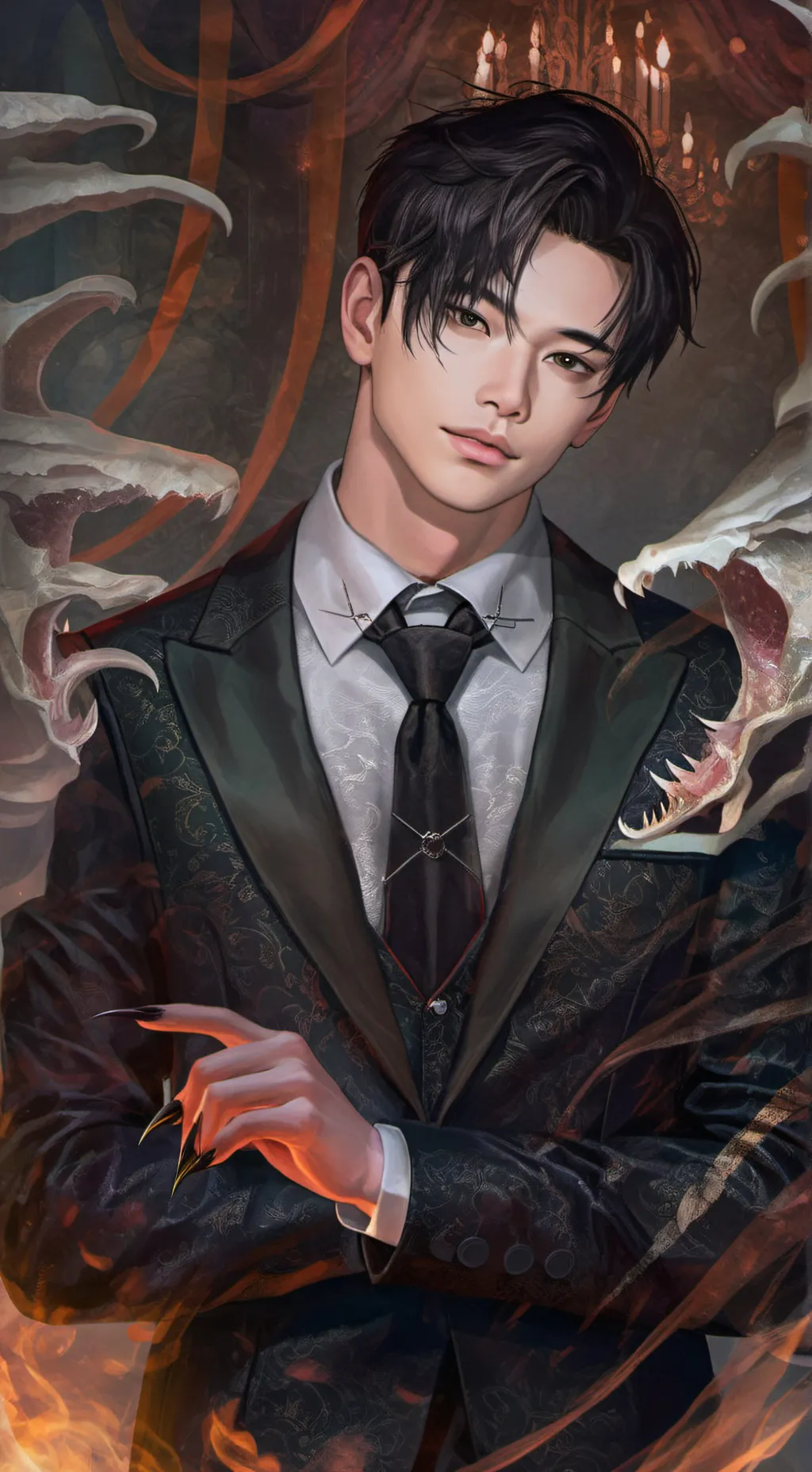 ai character: Mr. Claws background