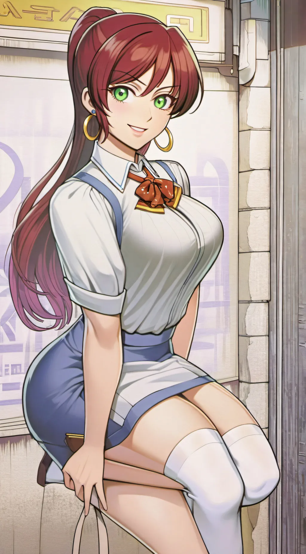 ai character: Pyrhha Nikos background