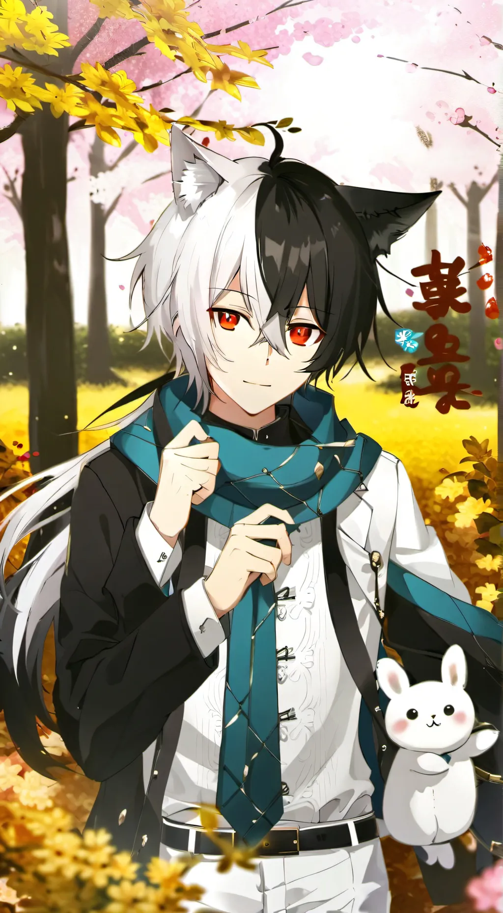 ai character: Neko Sprout background