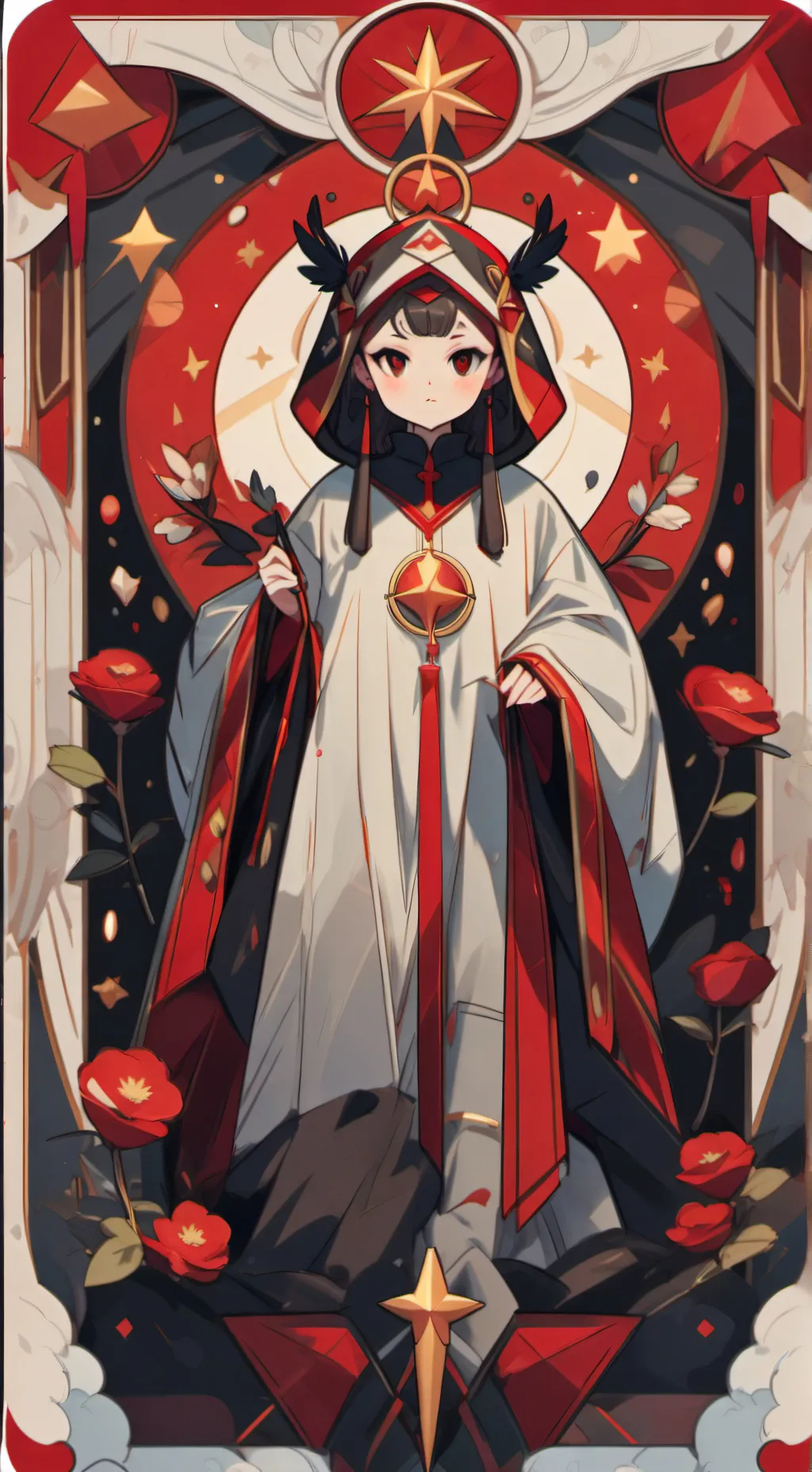 ai character: Vampire stolas background