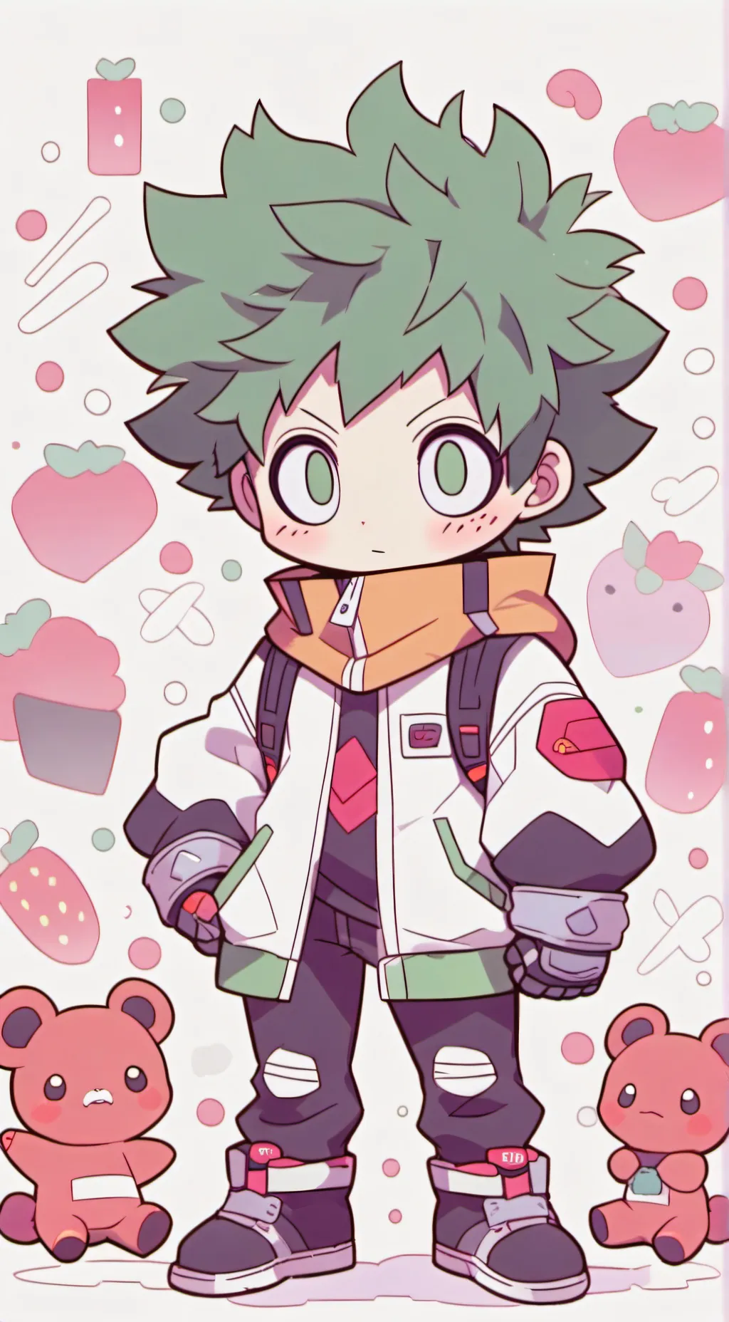ai character: villano deku background