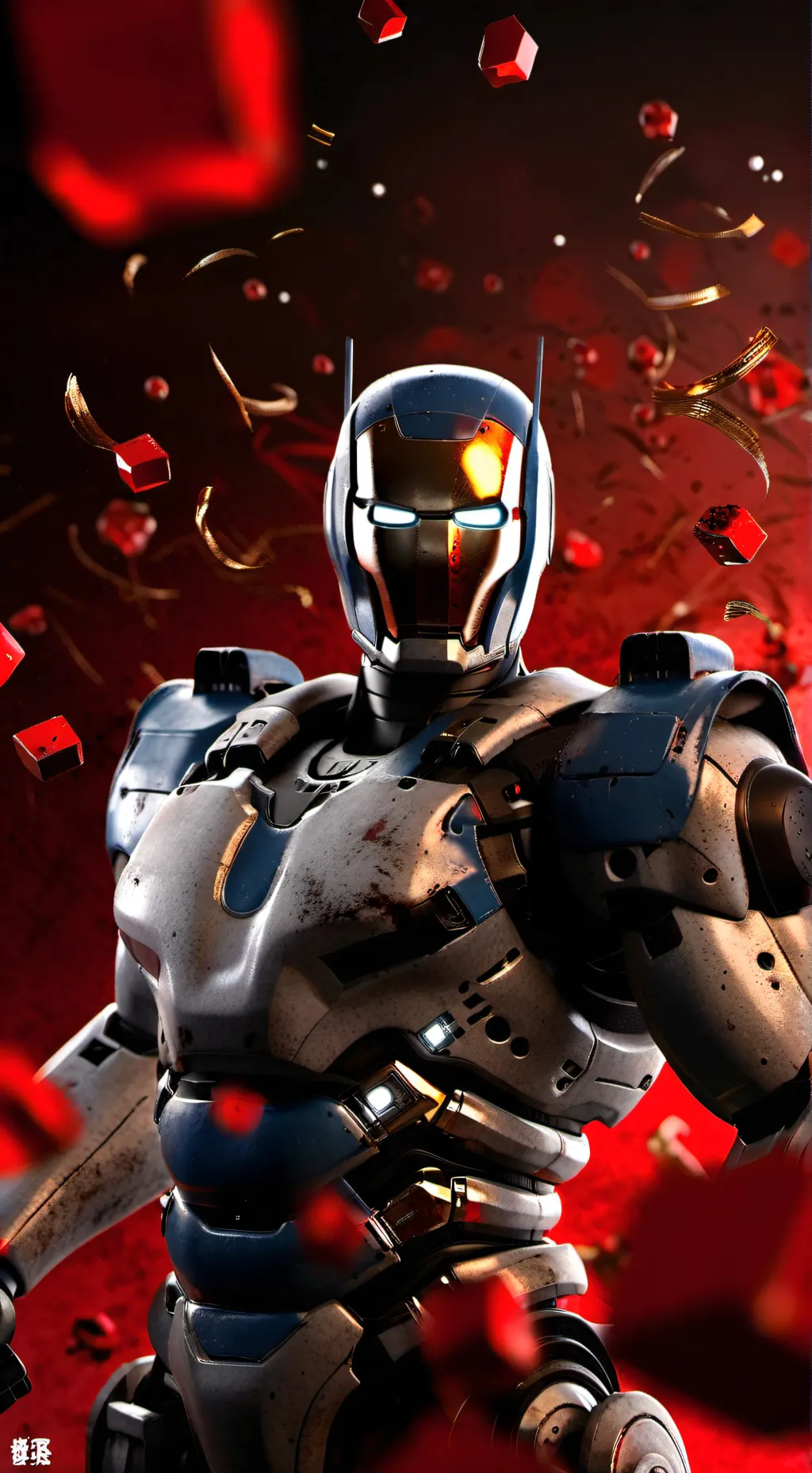 ai character: Robot💎 background