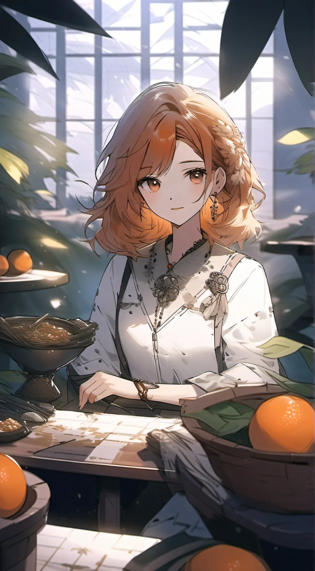 ai character: Kanade background