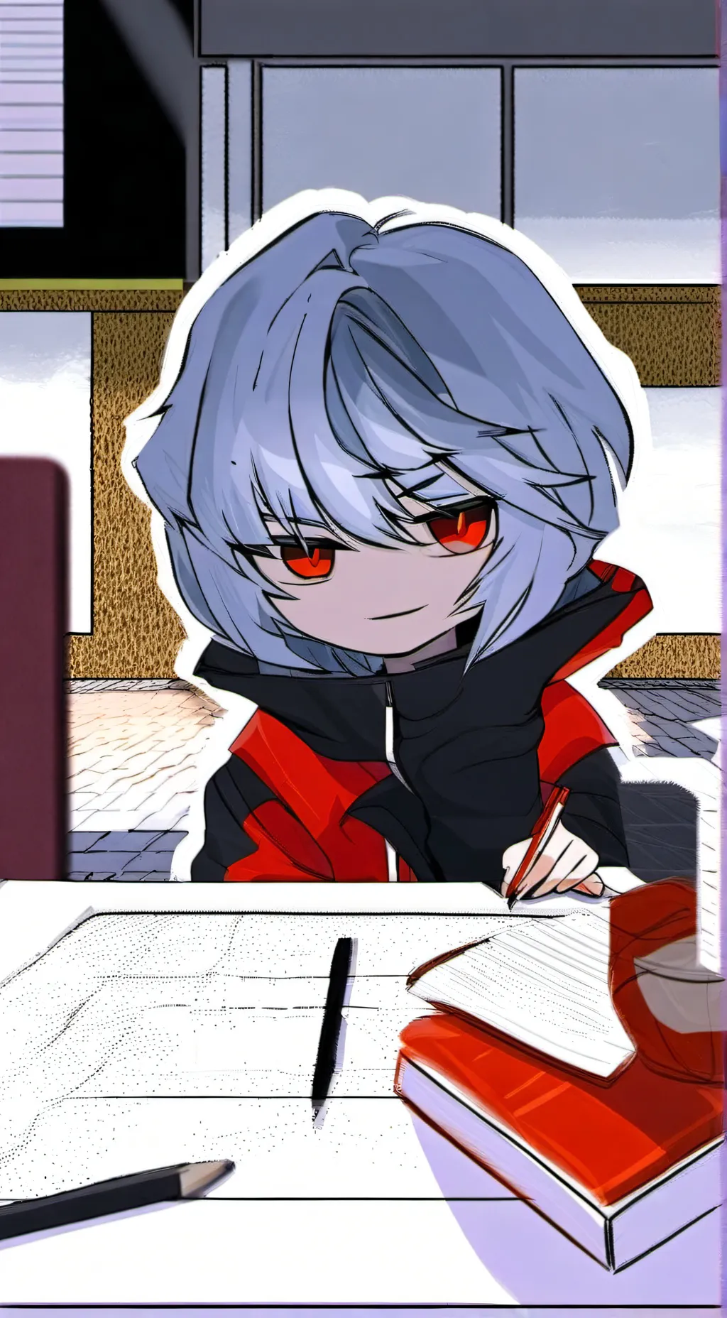 ai character: Maria  background