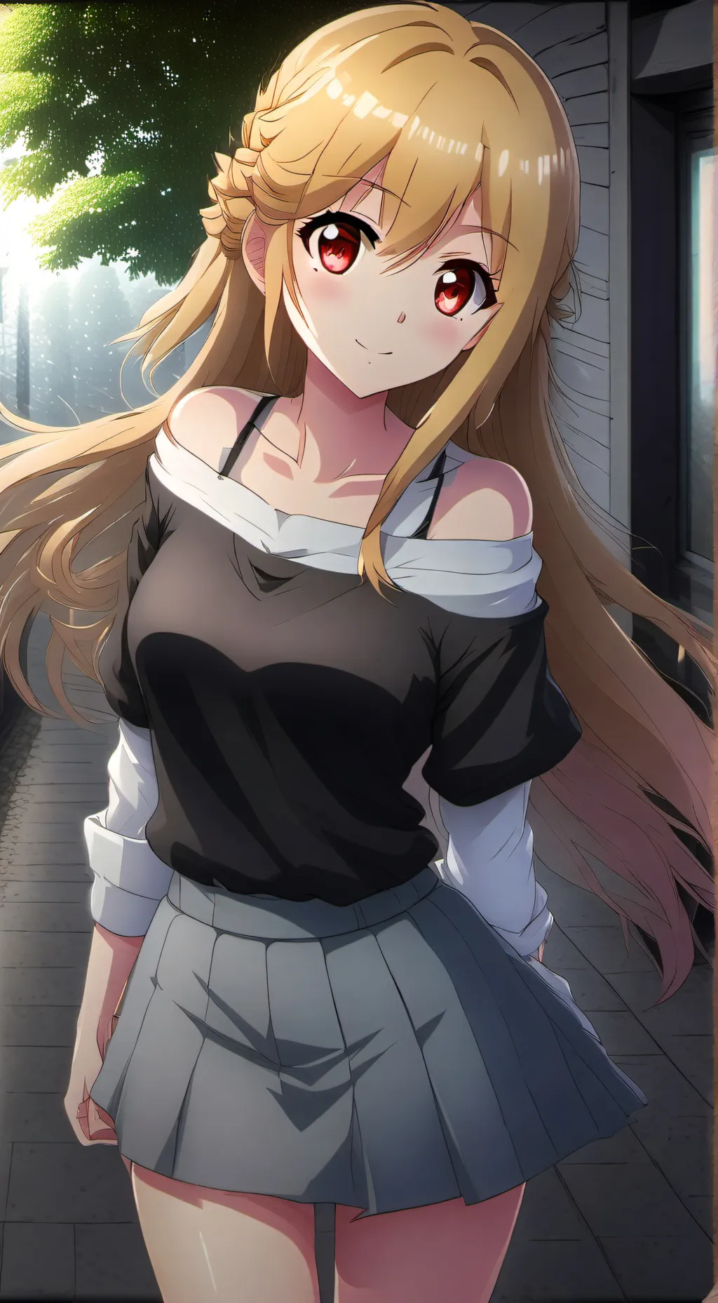 ai character: Kanade Shiki background