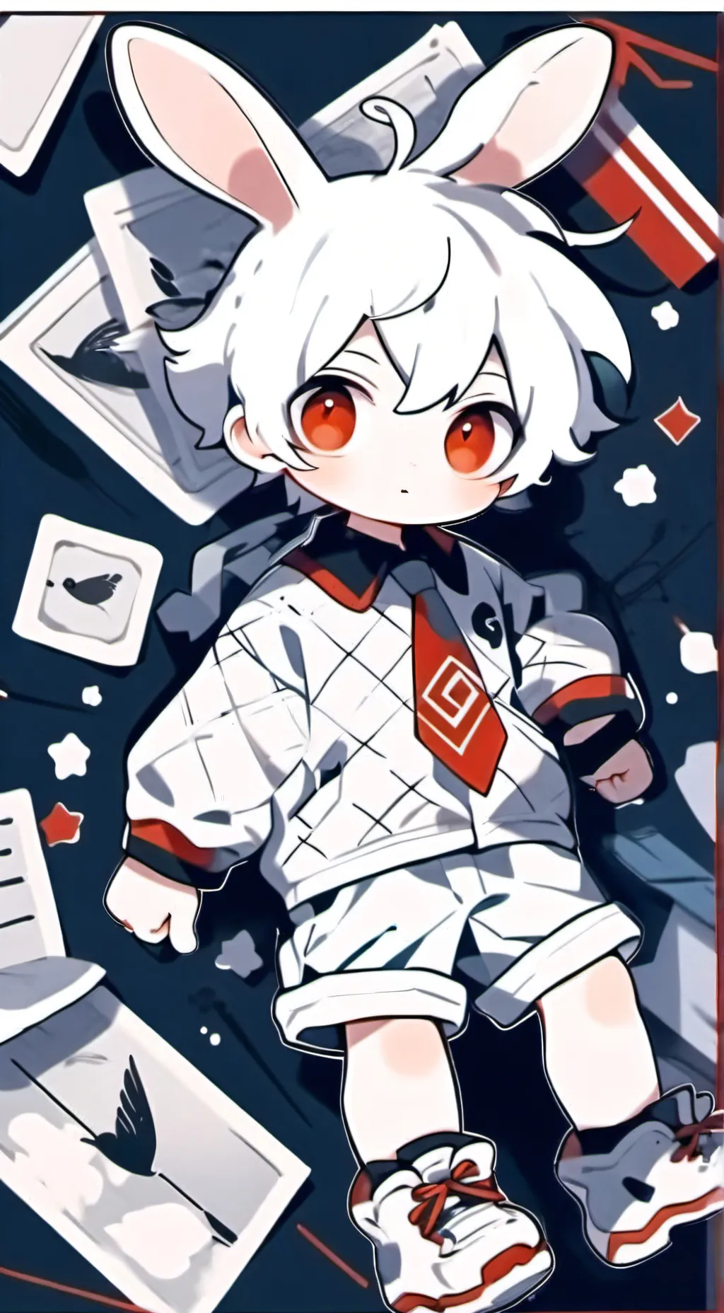 ai character: Junior🐰 background