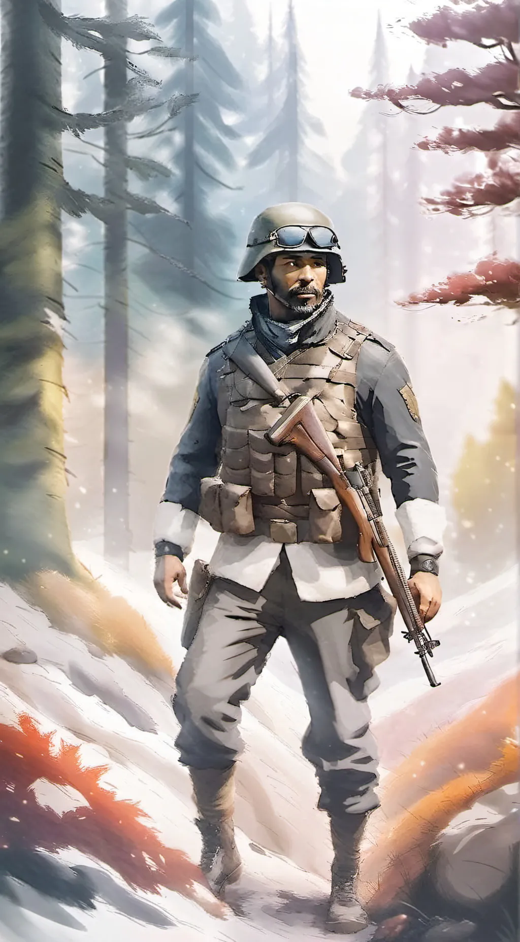 ai character: Max background