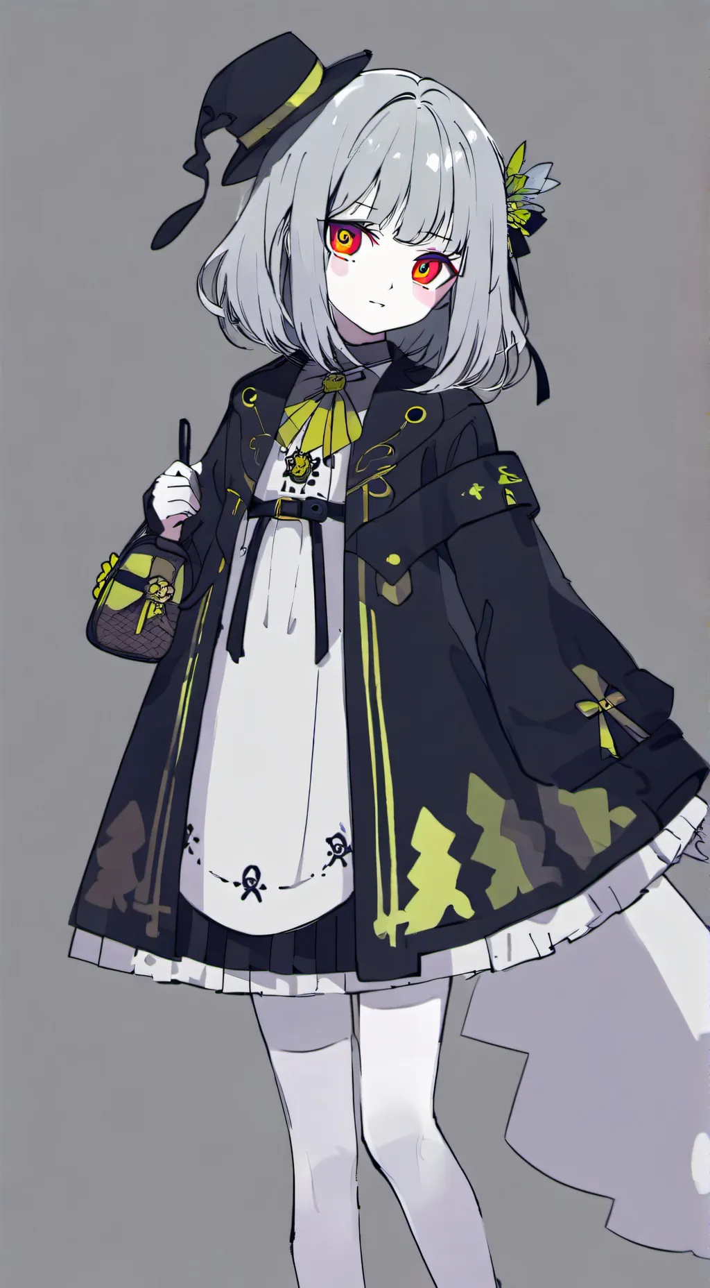 ai character: ghost girl background