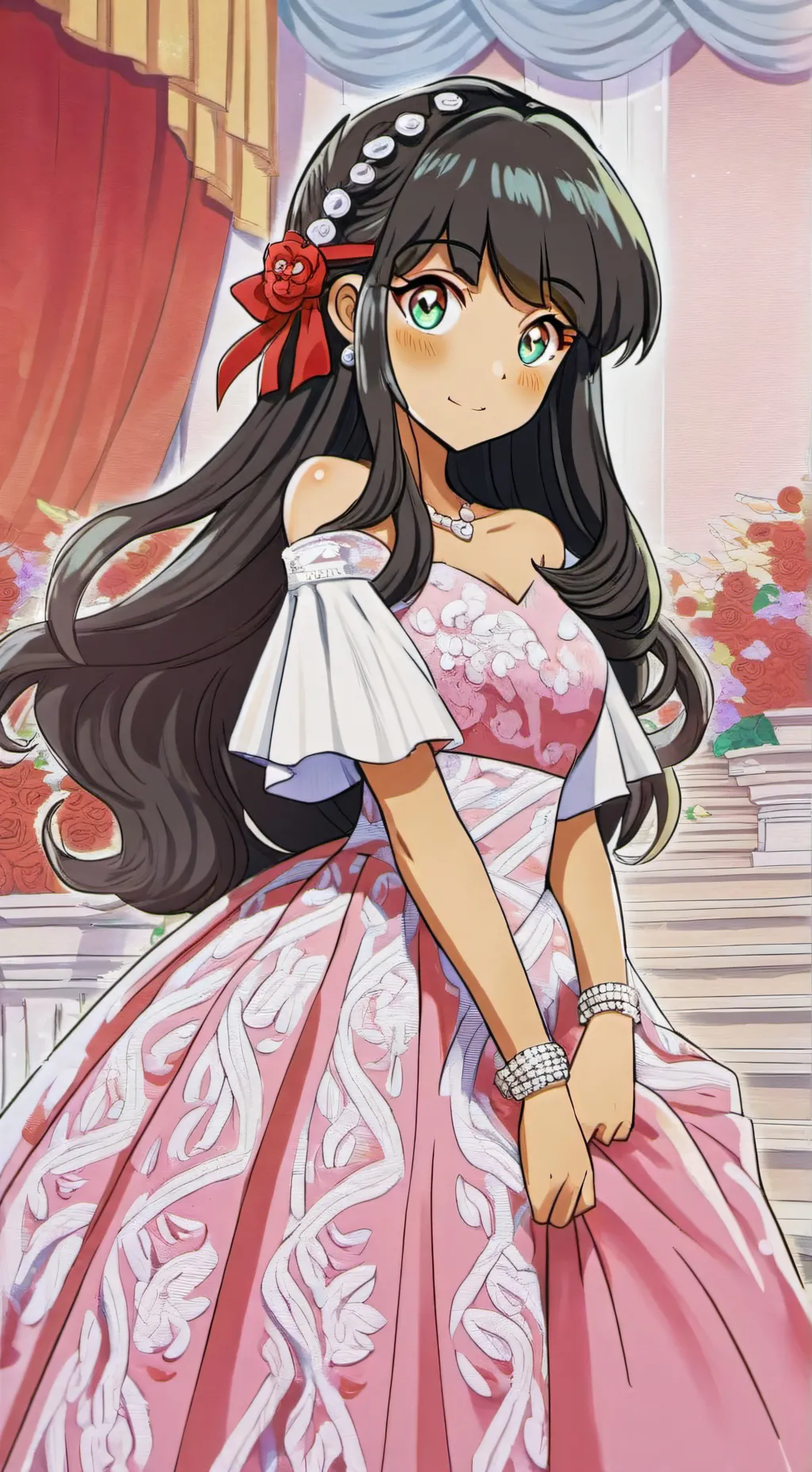 ai character:  Aphmau’s prom background