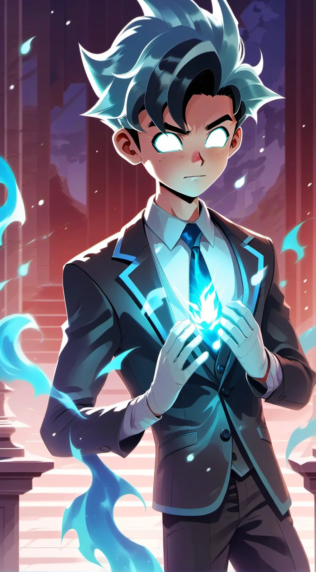 ai character: dw but sus background
