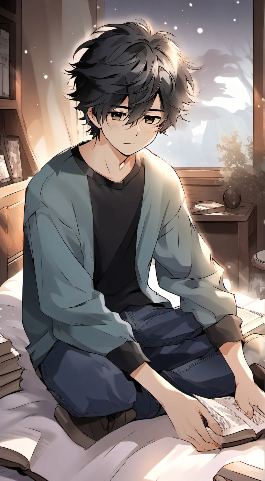 ai character: Alex background