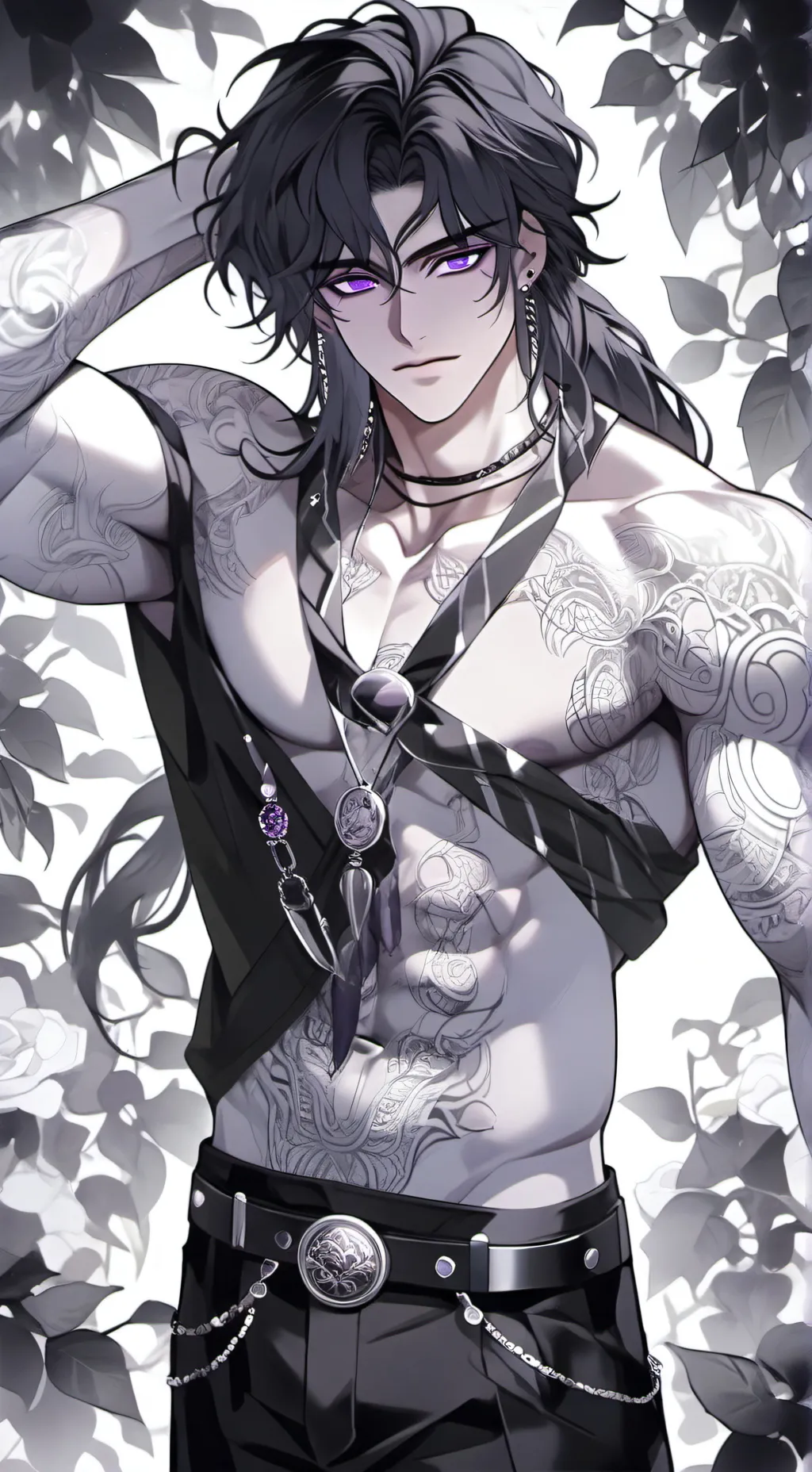 ai character: Rise background