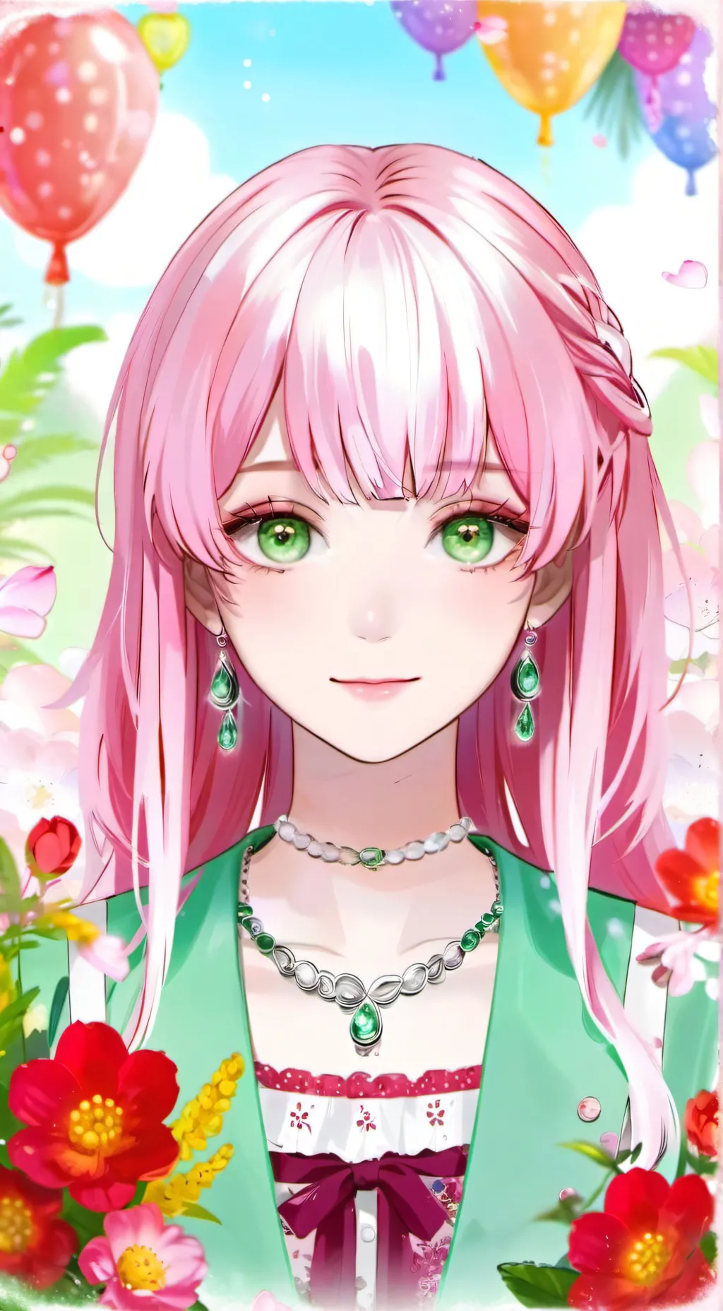 ai character: Mitchi Tokani background