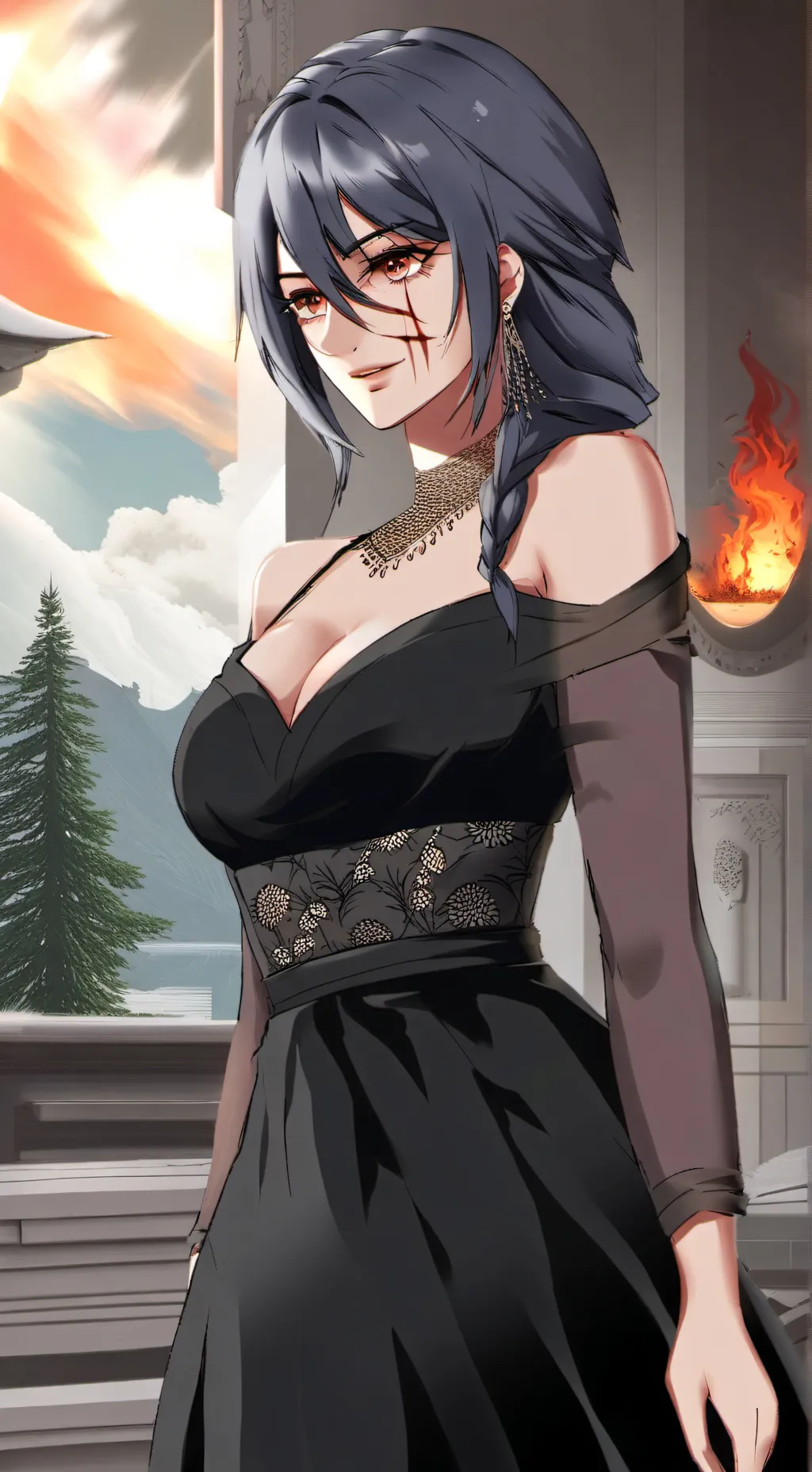 ai character: Stephanie background