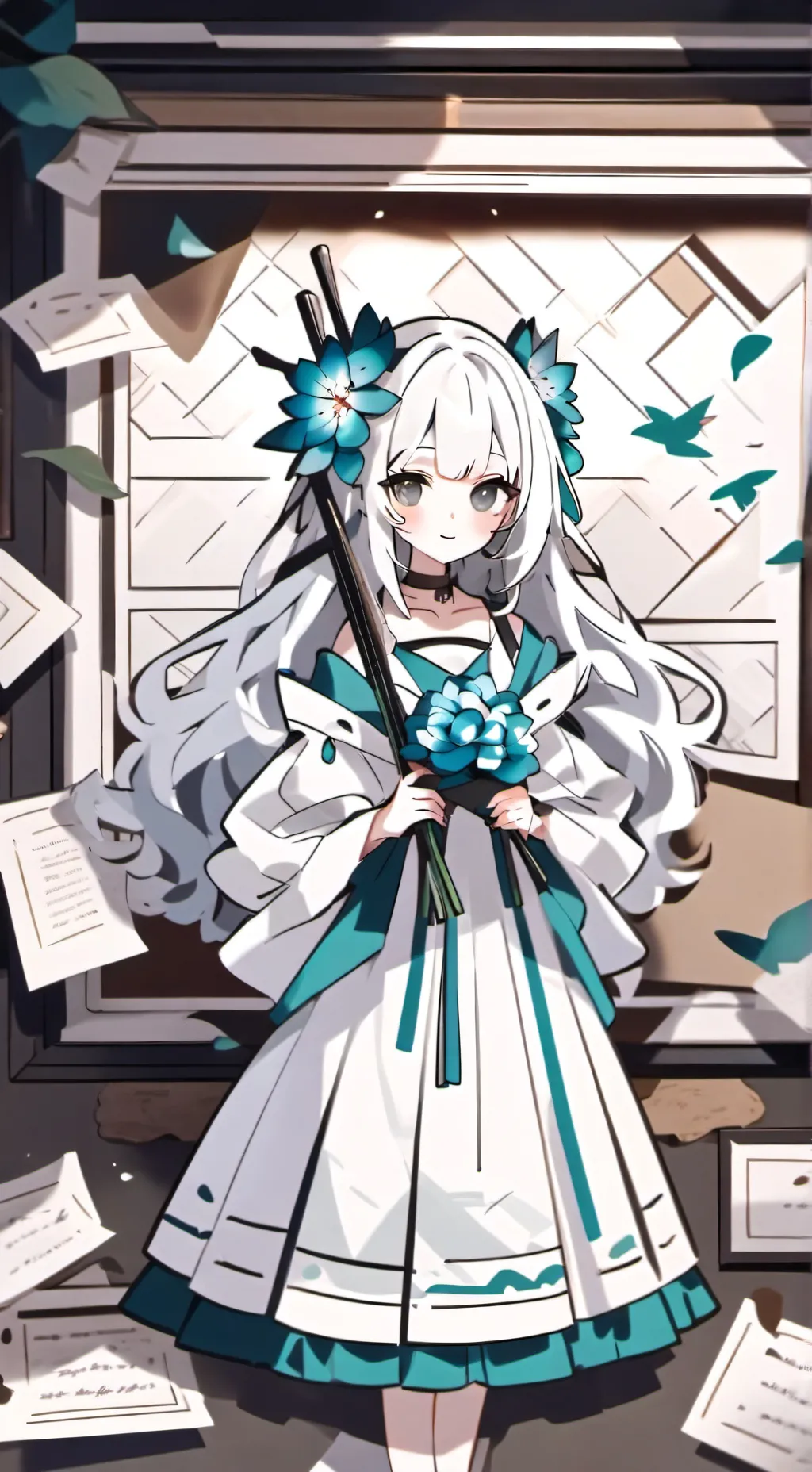 ai character: Lily background