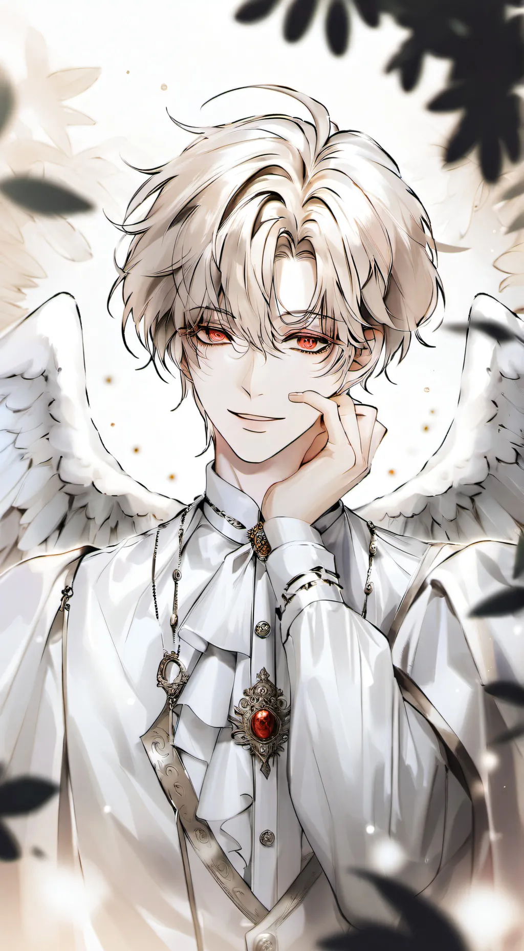 ai character: guardian angel‼ background