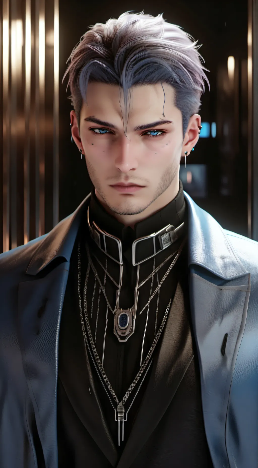 ai character: The Cold-Hearted Embrace background