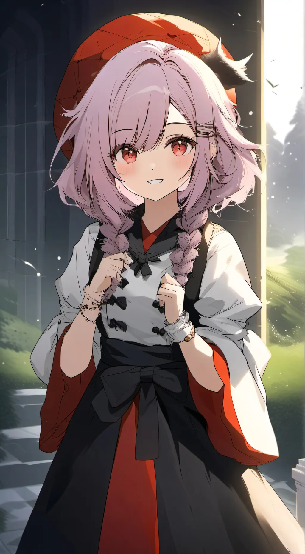 ai character: Tania  background