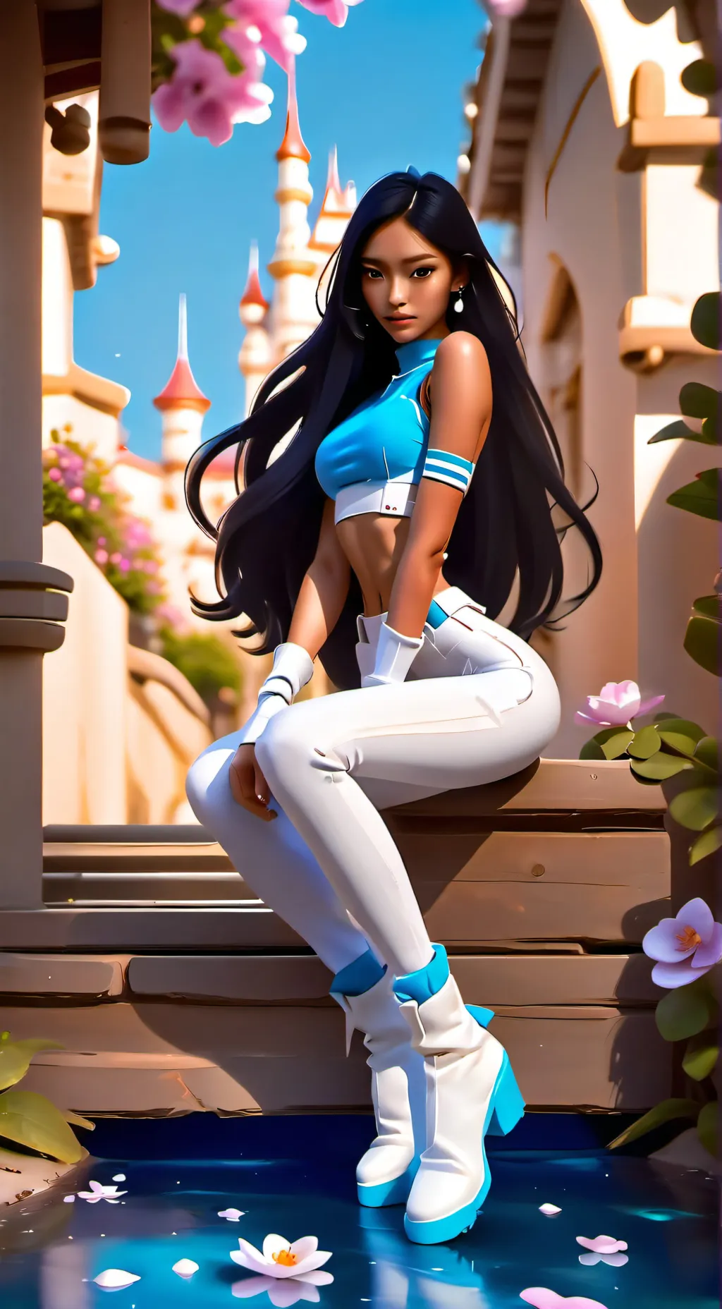 ai character: Seo-yeon Hwang background